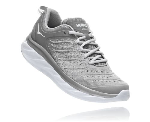 Hoka One One Akasa Cestne Bezecke Topanky Panske Frost Gray /Silver Sconce | TV7194286