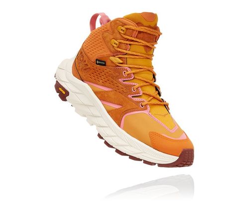 Hoka One One Anacapa Stredne GORE-TEX Turisticke Topanky Damske / Žlté | BU9306742