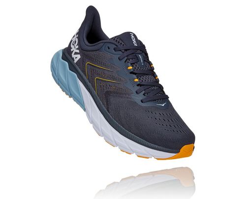 Hoka One One Arahi 5 Cestne Bezecke Topanky Panske Modre / Modre | IK8192654