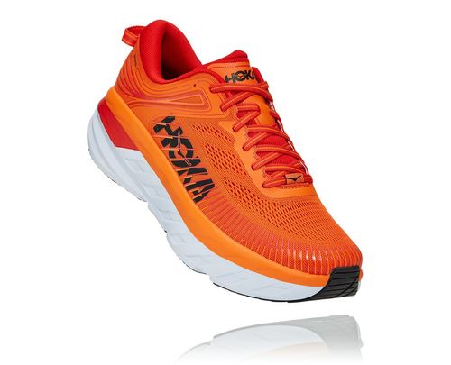 Hoka One One Bondi 7 Cestne Bezecke Topanky Panske Oranžové / | EV1805297