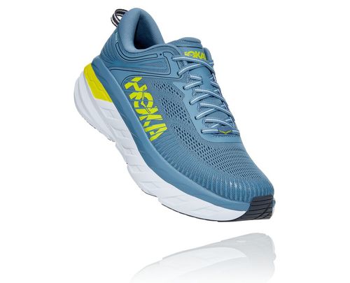 Hoka One One Bondi 7 Cestne Bezecke Topanky Panske Modre / | MR7352098