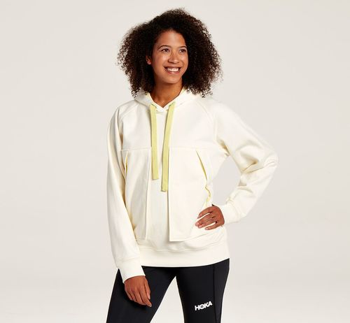 Hoka One One Bondi Mikiny S Kapucňou All Gender Biele | VZ3218975