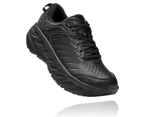 Hoka One One Bondi Sr Cestne Bezecke Topanky Panske Čierne / Čierne | HG3601495