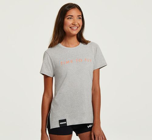 Hoka One One Brand Tee Bezecke Tricko Damske Siva / | OF7369812