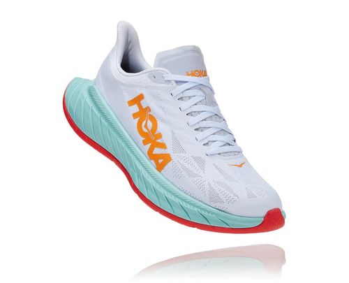 Hoka One One Carbon X 2 Cestne Bezecke Topanky Damske Biele / Oranžové | AV2057936