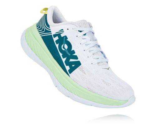 Hoka One One Carbon X Cestne Bezecke Topanky Panske Zelene / Biele | JG1478629