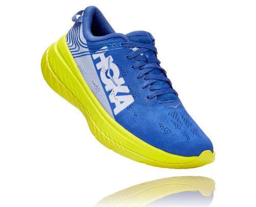 Hoka One One Carbon X Cestne Bezecke Topanky Panske Modre / | QF0734258