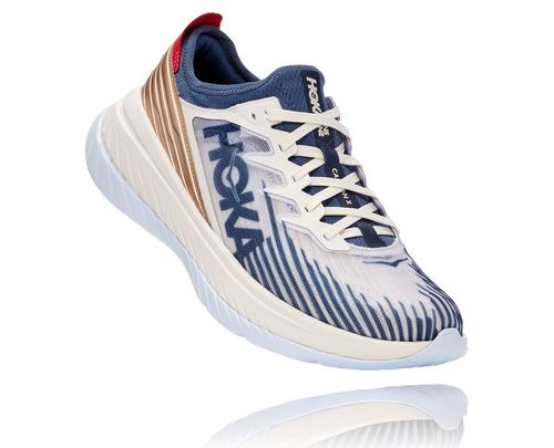Hoka One One Carbon X-SPE Cestne Bezecke Topanky All Gender / Biele | XC0165928