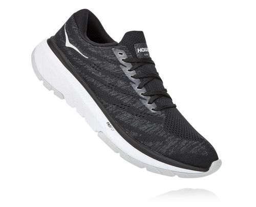 Hoka One One Cavu 3 Cestne Bezecke Topanky Panske Čierne / Biele | DP1865723