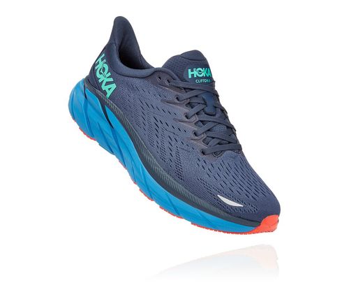 Hoka One One Clifton 8 Cestne Bezecke Topanky Panske / Modre | PG9312746