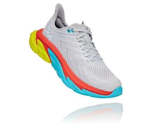 Hoka One One Clifton Edge Cestne Bezecke Topanky Panske / Biele | KA5917823
