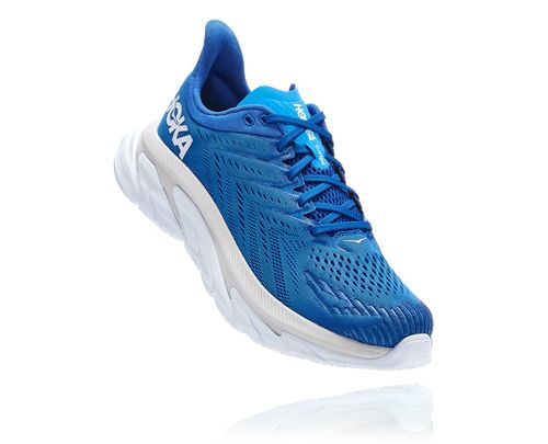 Hoka One One Clifton Edge Cestne Bezecke Topanky Panske / Biele | XI5167384