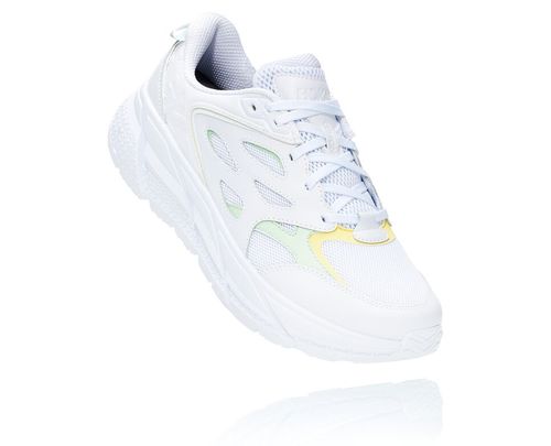 Hoka One One Clifton L Cestne Bezecke Topanky All Gender Biele / Zelene | MV2140798