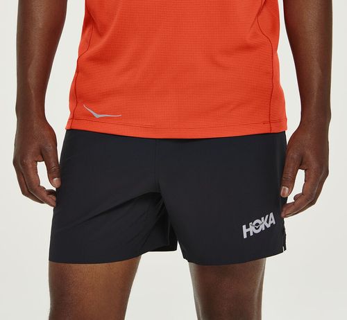 Hoka One One Glide 5" Sortky Panske Čierne | AO9046182