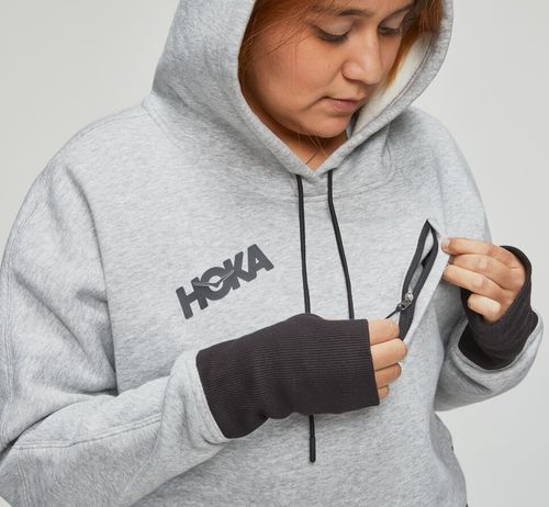 Hoka One One Hoodie Mikiny S Kapucňou Damske Siva | WZ0375142