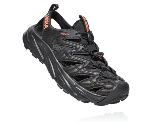 Hoka One One Hopara Turisticke Topanky Damske Čierne / Koralove | VB5324718