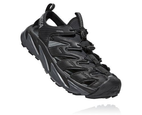 Hoka One One Hopara Turisticke Topanky Panske Čierne / Tmavo | JW9475263