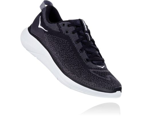 Hoka One One Hupana Flow Cestne Bezecke Topanky Panske Čierne / Tmavo | OL4568910