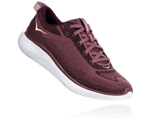 Hoka One One Hupana Flow Cestne Bezecke Topanky Damske Ruzove Hnede / Tmavo | UP6374189