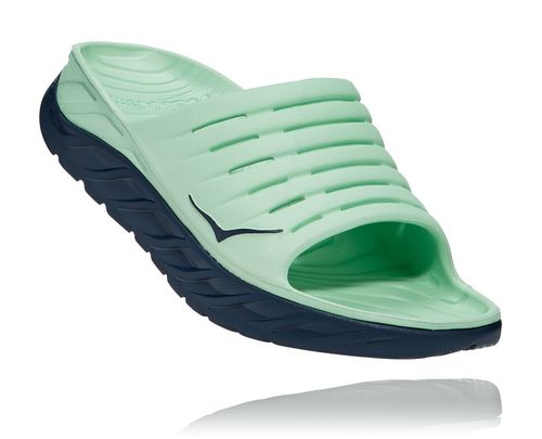Hoka One One ORA Recovery Slapky Panske Zelene / | NJ5649102