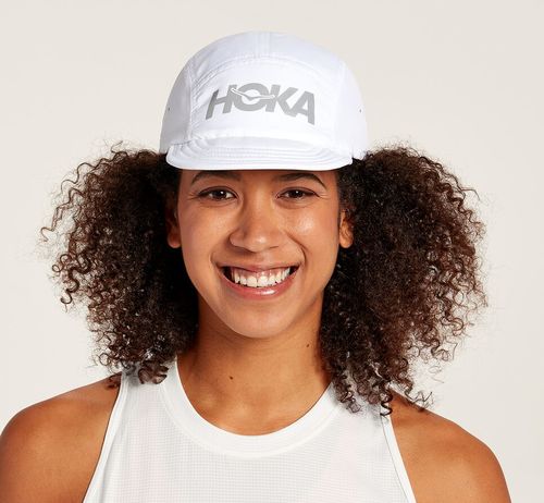 Hoka One One Packable Trail Hat All Gender Biele / | QF8147325