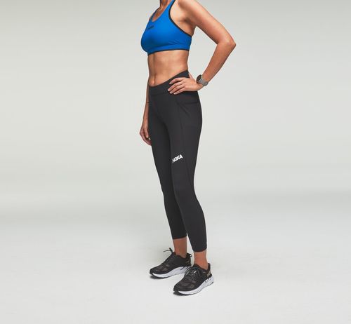 Hoka One One Performance Crop Tight Leginy Damske Čierne | CE6514938