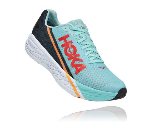 Hoka One One Rocket X Cestne Bezecke Topanky All Gender Modre / Čierne | US3097642