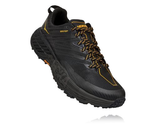 Hoka One One Speedgoat 4 GORE-TEX Trailove Bezecke Tenisky Panske / Tmavo Siva | NR7249586