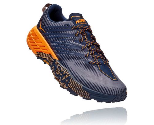 Hoka One One Speedgoat 4 Trailove Bezecke Tenisky Panske Čierne / | PX3504896