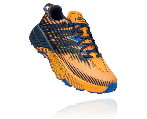 Hoka One One Speedgoat 4 Trailove Bezecke Tenisky Panske / Čierne | QO1749853