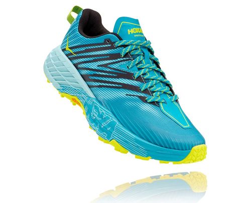Hoka One One Speedgoat 4 Trailove Bezecke Tenisky Damske / Modre | RV4531982