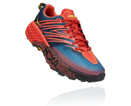 Hoka One One Speedgoat 4 Trailove Bezecke Tenisky Panske / Modre | YH1674539
