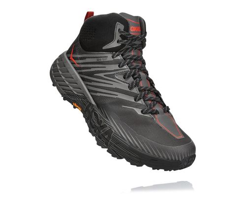 Hoka One One Speedgoat Stredne GORE-TEX 2 Turisticke Topanky Panske Čierne / Modre | BT5381762