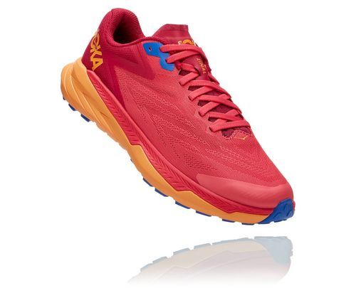 Hoka One One Zinal Trailove Bezecke Tenisky Damske Ruzove / Oranžové | ZD8376524