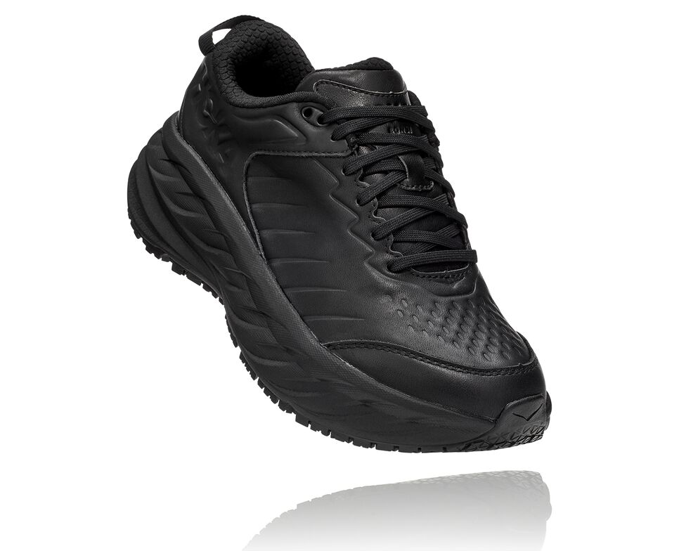 Hoka One One Bondi Sr Cestne Bezecke Topanky Damske Čierne / Čierne | TJ1365740