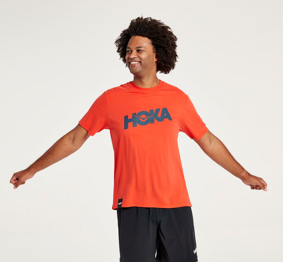Hoka One One Bezecke Tricko Predajne Brand Tee Panske Fiesta